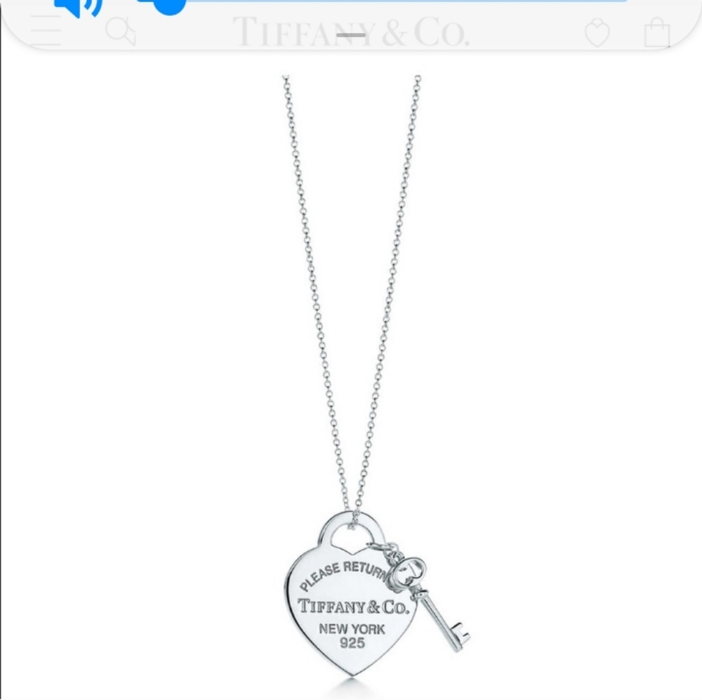 Tiffany&Co Return to Tiffany heart pendant & chain